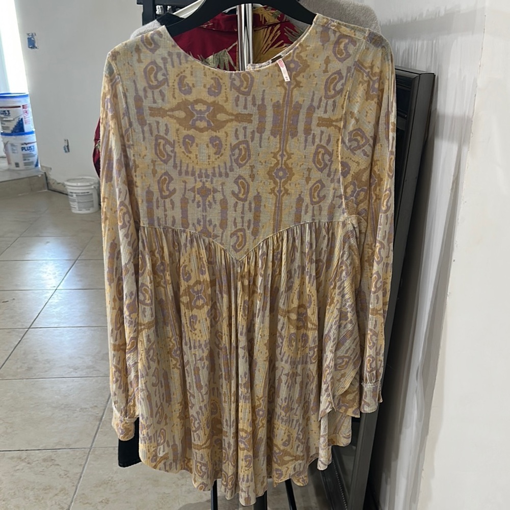 Bohemian Patterned Women's Top